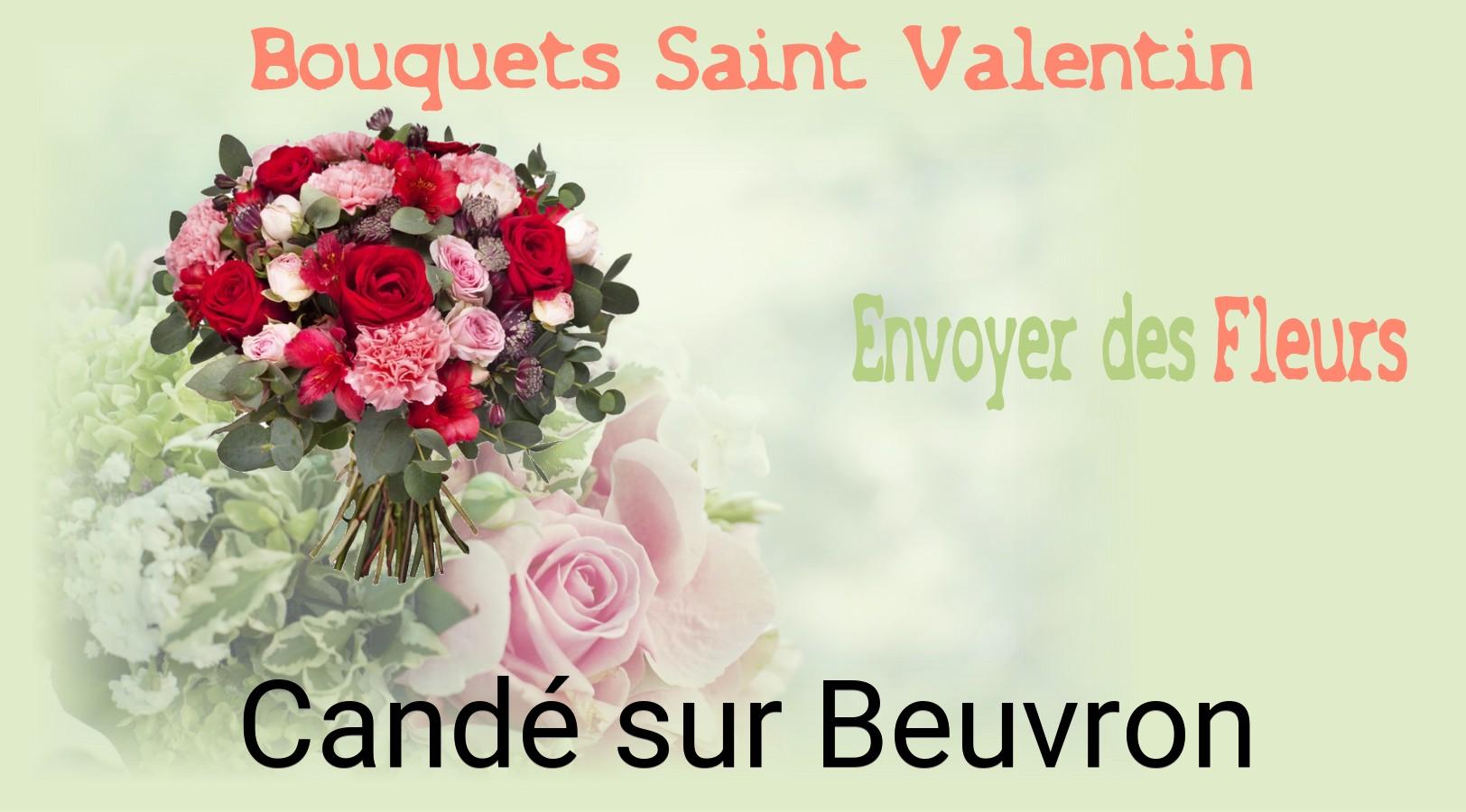 Roses de Saint-Valentin livrées à Candé-sur-Beuvron
